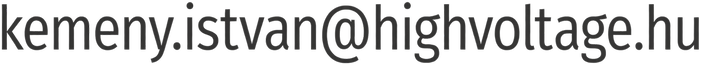 Kapcsolati e-mail-cím